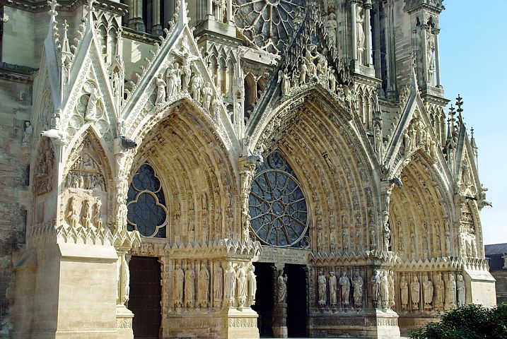 Visite de la cathédrale de Reims